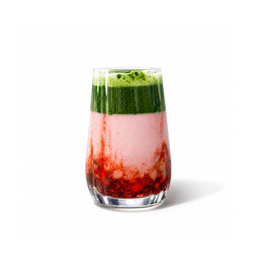 Strawberry Matcha Latte