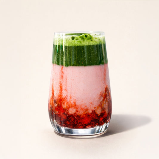Strawberry Matcha Latte